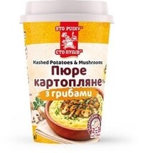 Пюре картопляне з грибами (Сто ПУДІВ) 36г стакан (